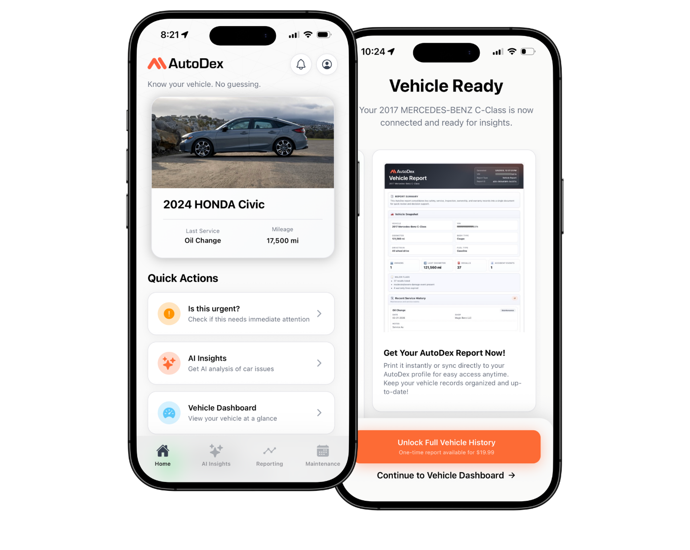 Autodex Ready your vehicle Ready